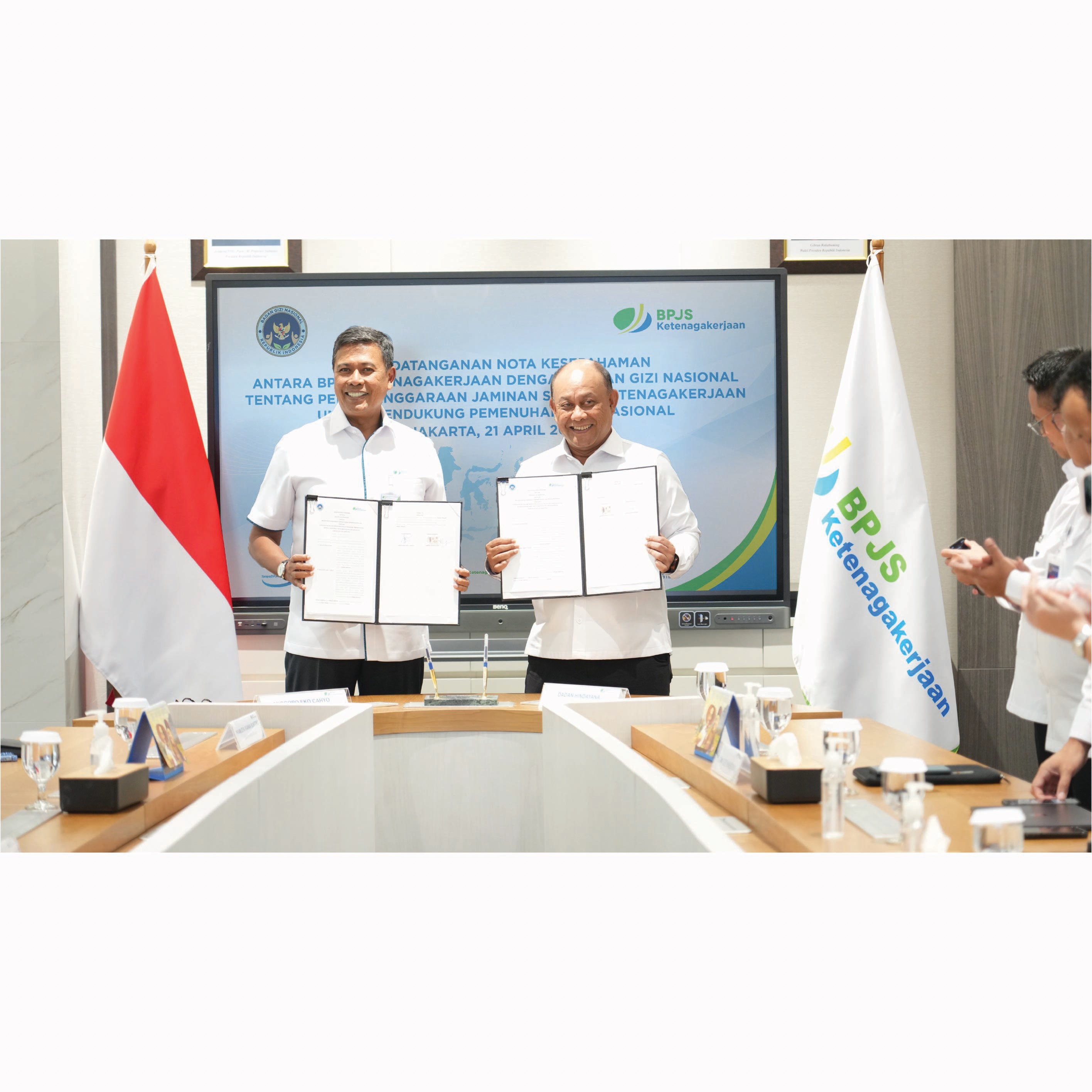 Rangkul BPJS Ketenagakerjaan, BGN Bengkulu Selatan Jamin Kesejahteraan Sosial Pekerja SPPG