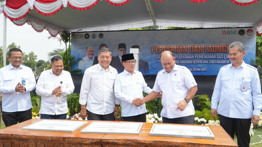 BGN Bengkulu Selatan Bersama Kemendes PDT Launching 14 SPPG Di Provinsi Daerah Istimewa Yogyakarta