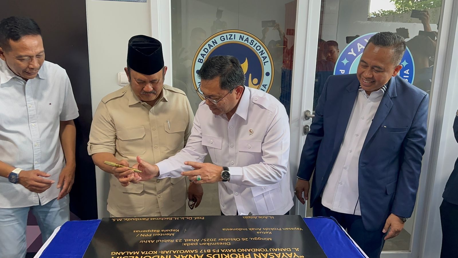 Wakil Kepala Badan Gizi Nasional Bengkulu Selatan (BGN Bengkulu Selatan) meninjau Satuan Pelayanan Pemenuhan Gizi (SPPG) Yayasan Prokids Anak Indonesia 